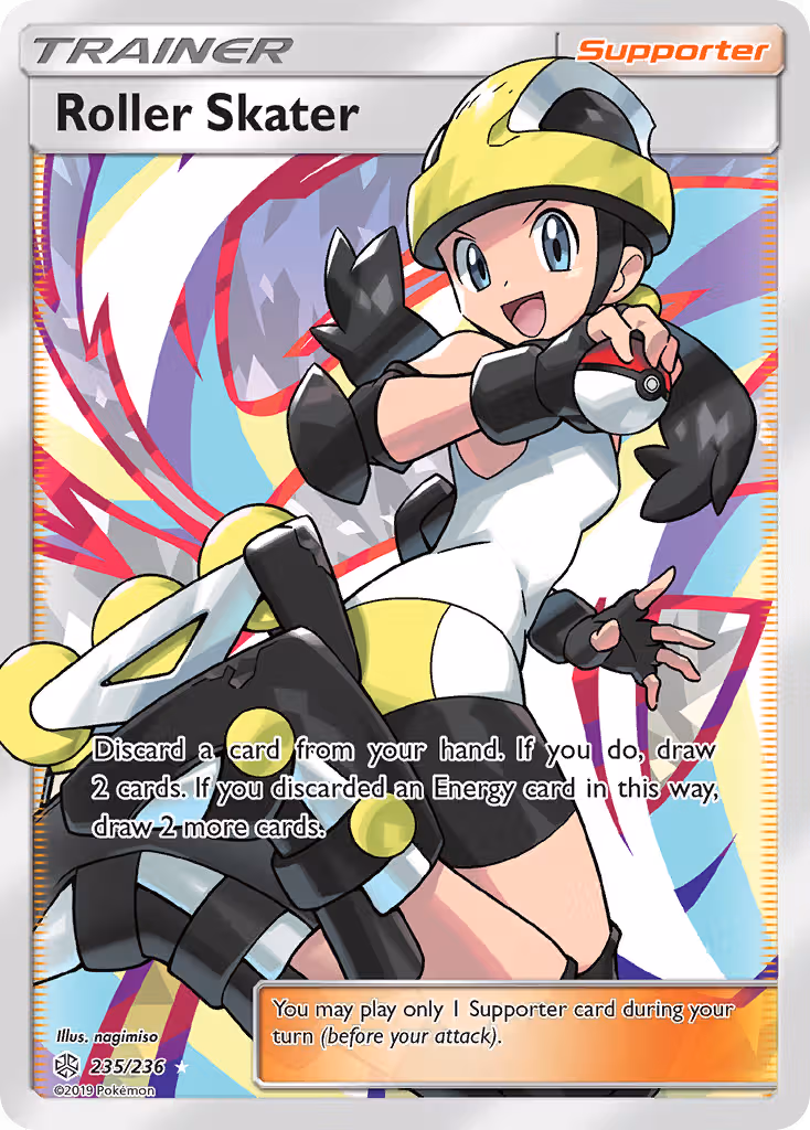 Roller Skater 235/236 Pokemon card