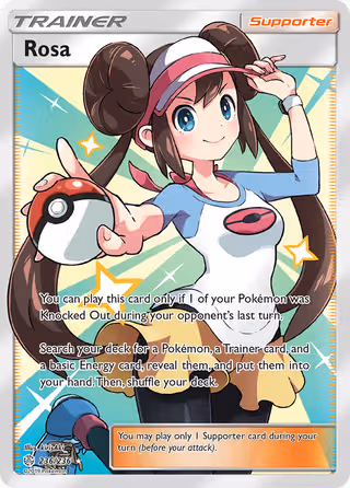 Rosa 236/236 Pokemon card