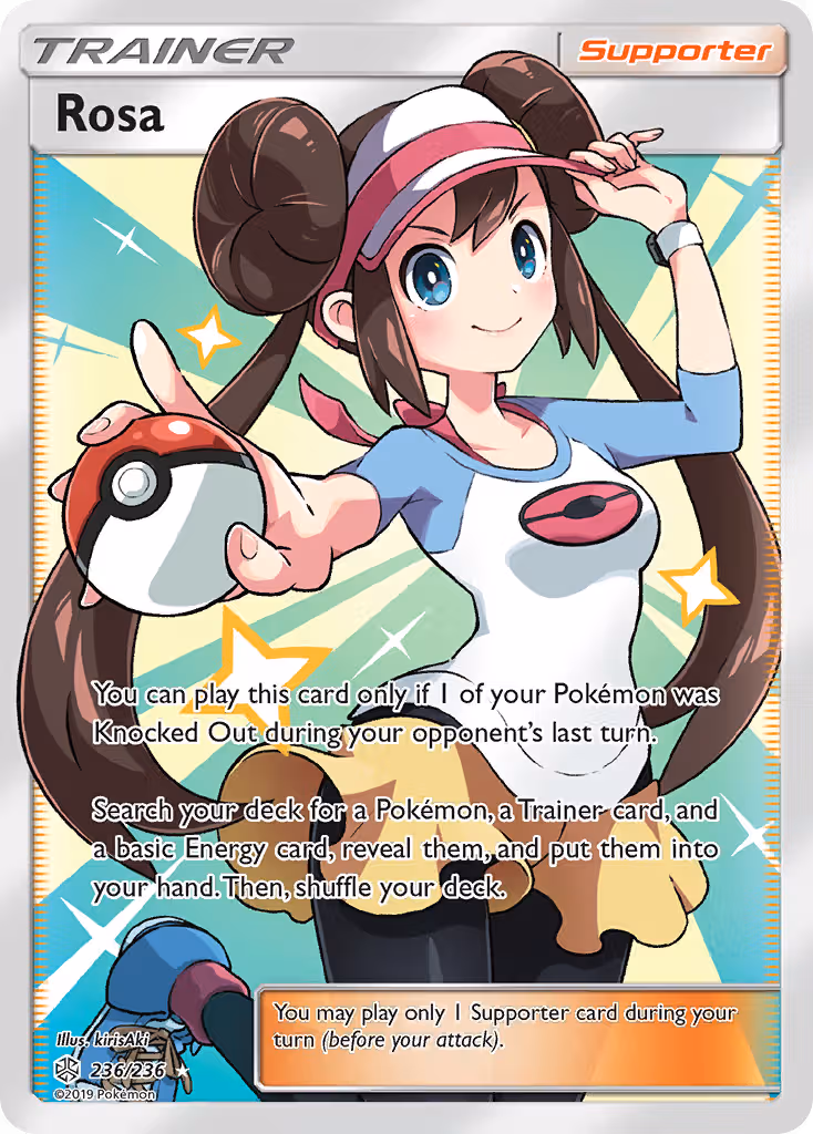 Rosa 236/236 Pokemon card