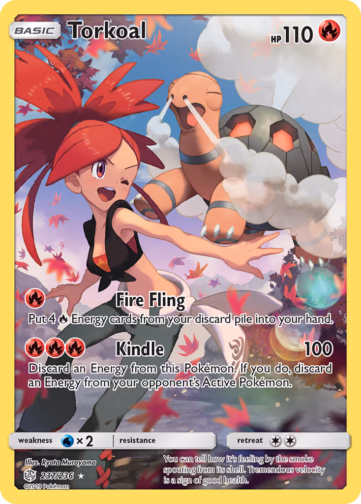 Torkoal 237/236 Pokemon card