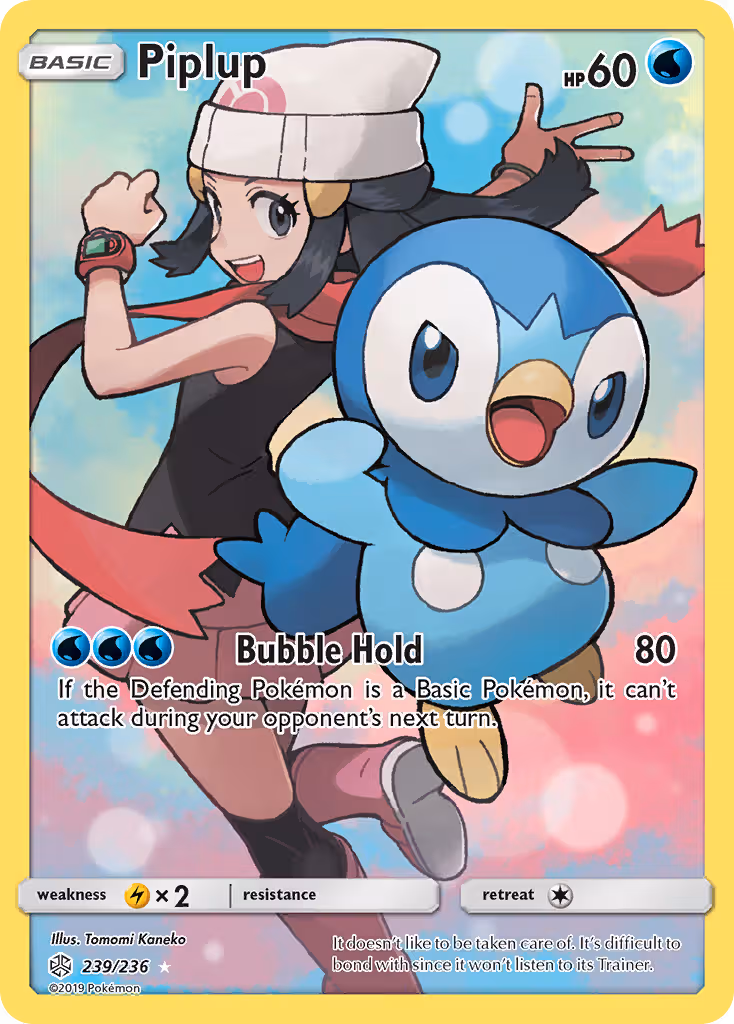 Piplup 239/236 Pokemon card