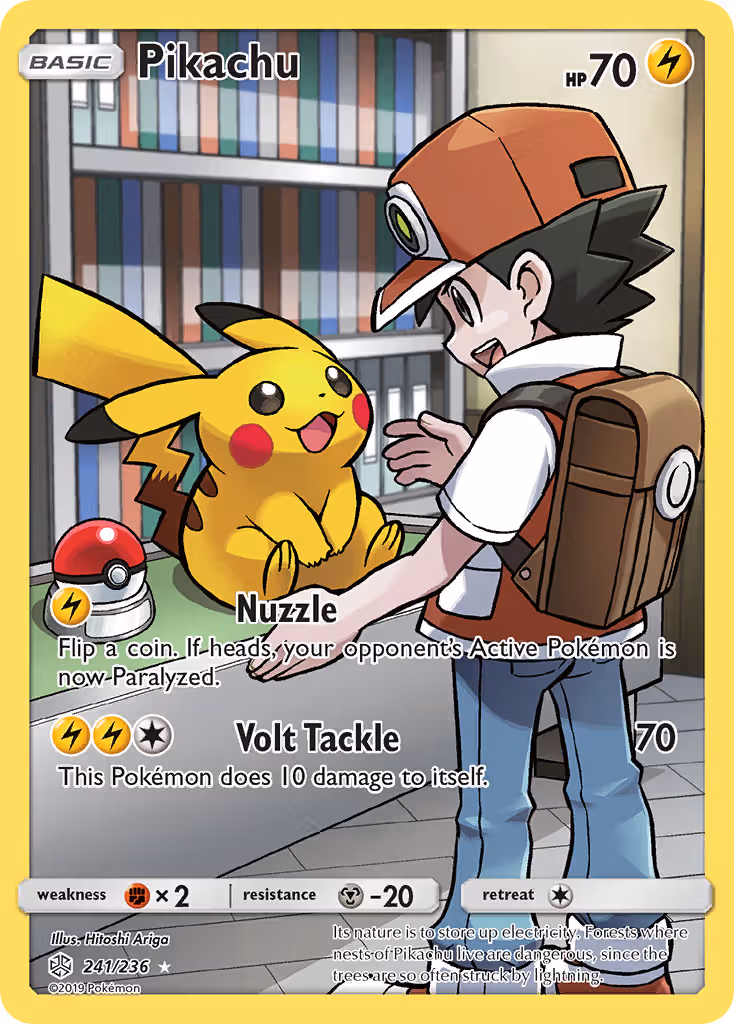 Pikachu 241/236 Pokemon card