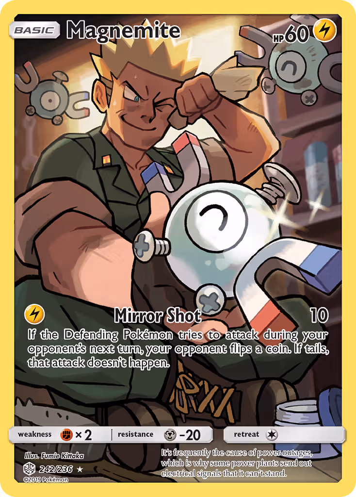 Magnemite 242/236 Pokemon card