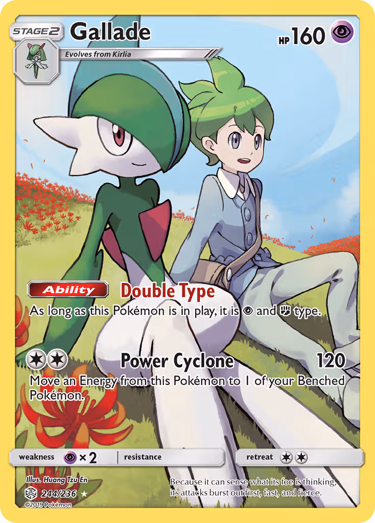 Gallade 244/236 Pokemon card
