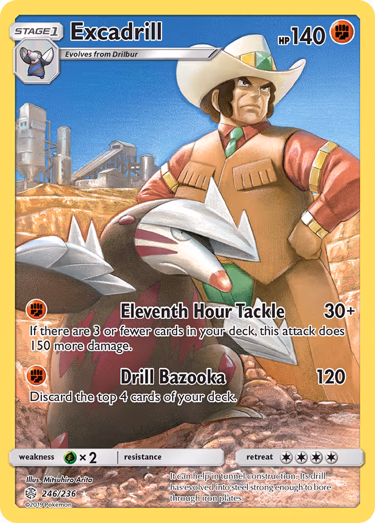 Excadrill 246/236 Pokemon card