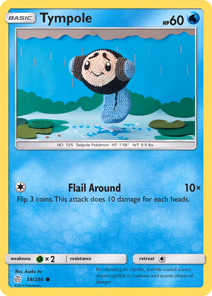Tympole 58/236 Pokemon card