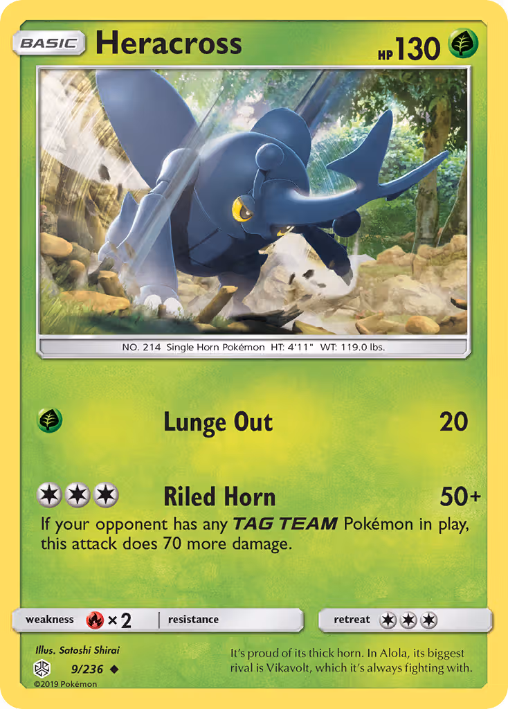 Heracross 9/236 Pokemon card