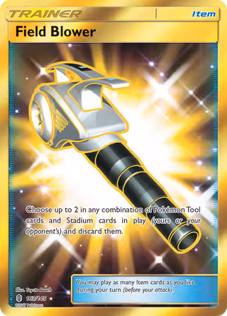 Field Blower 163/145 Pokemon card