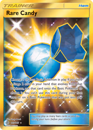 Rare Candy 165/145 Pokemon card