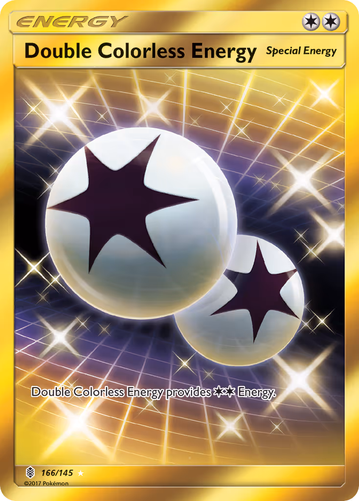 Double Colorless Energy 166/145 Pokemon card