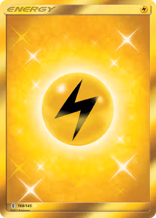 Lightning Energy 168/145 Pokemon card