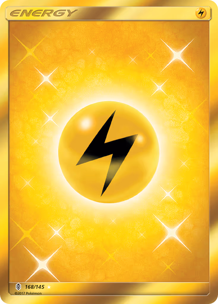 Lightning Energy 168/145 Pokemon card