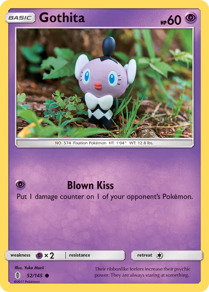 Gothita 52/145 Pokemon card