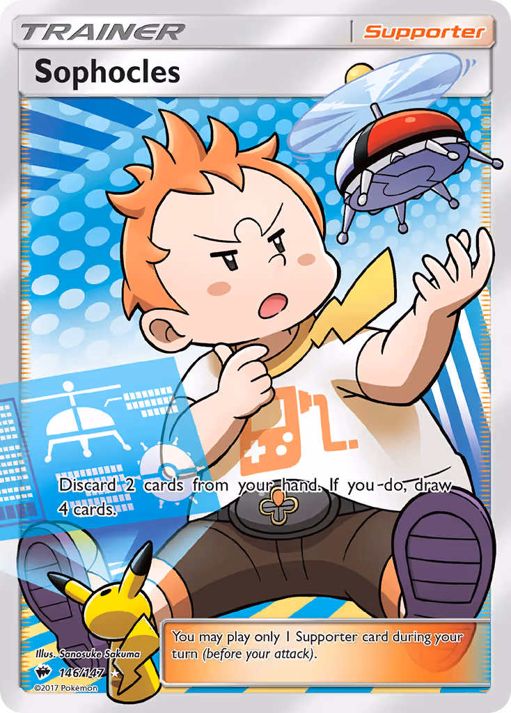Sophocles 146/147 Pokemon card