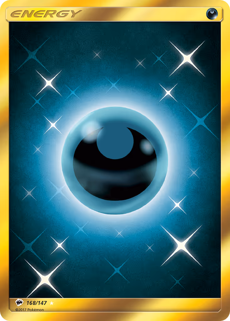 Darkness Energy 168/147 Pokemon card