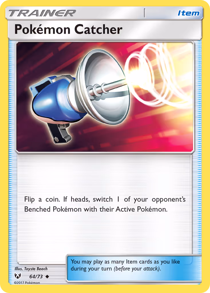 Pokémon Catcher 64/73 Pokemon card