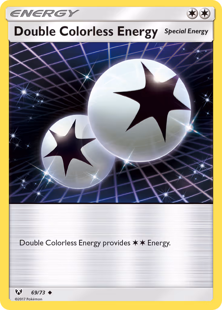 Double Colorless Energy 69/73 Pokemon card