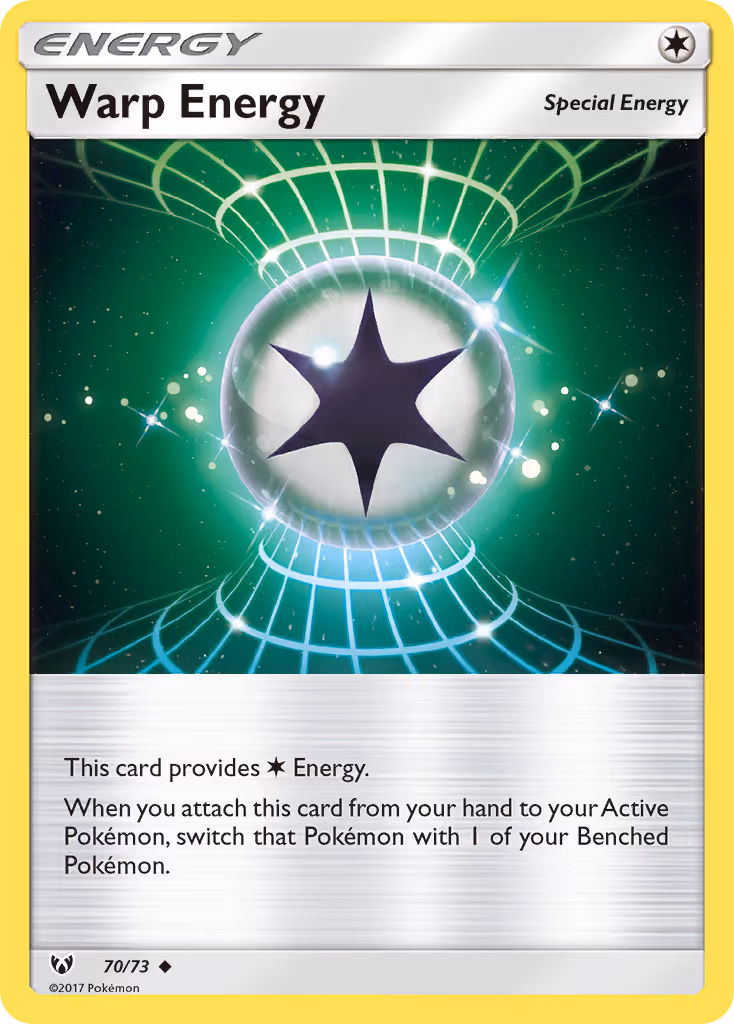 Warp Energy 70/73 Pokemon card