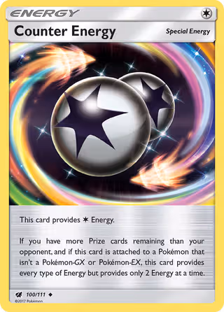 Counter Energy 100/111 Pokemon card