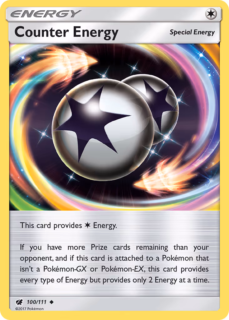 Counter Energy 100/111 Pokemon card