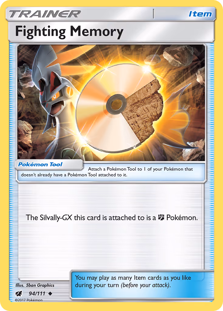 Fighting Memory 94/111 Pokemon card