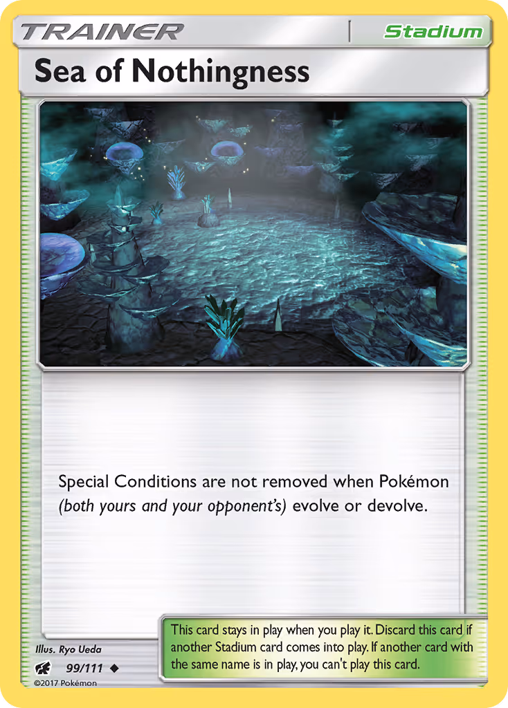 Sea of Nothingness 99/111 Pokemon card