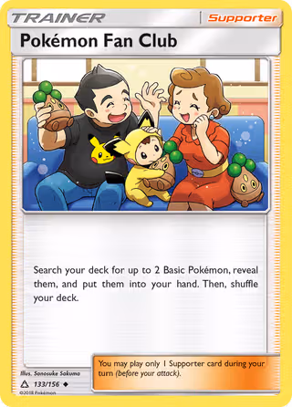 Pokémon Fan Club 133/156 Pokemon card