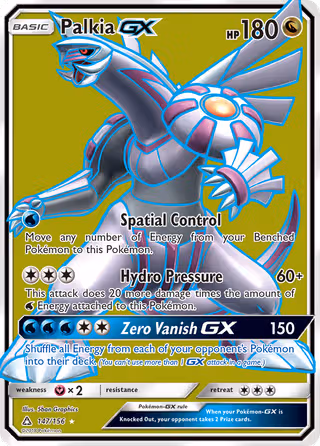 Palkia GX 147/156 Pokemon card
