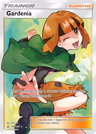 Gardenia 149/156 Pokemon card
