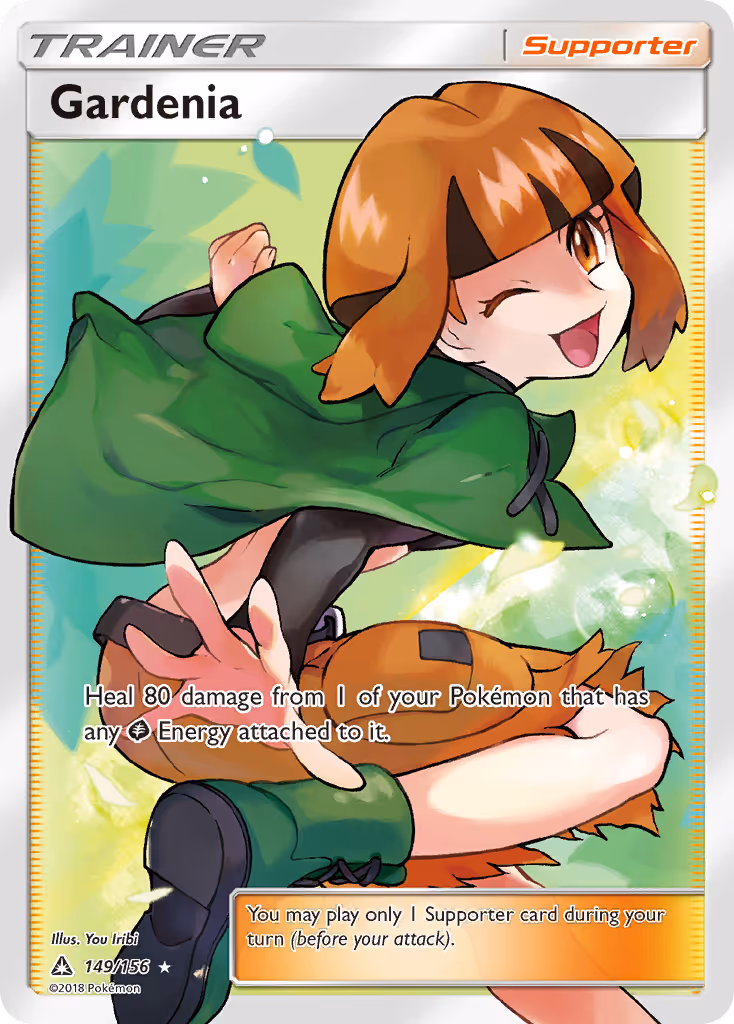 Gardenia 149/156 Pokemon card