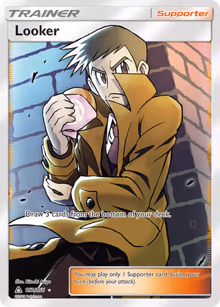 Looker 152/156 Pokemon card