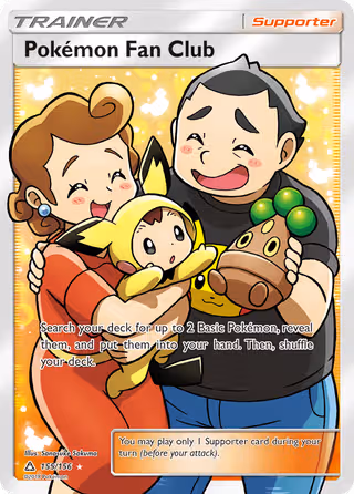 Pokémon Fan Club 155/156 Pokemon card
