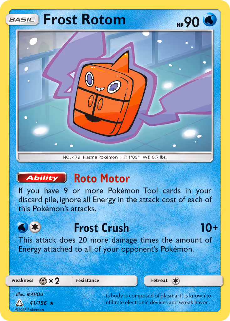 Frost Rotom 41/156 Pokemon card