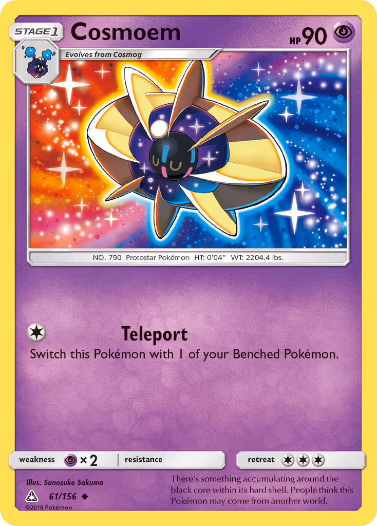 Cosmoem 61/156 Pokemon card