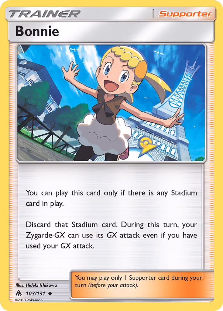 Bonnie 103/131 Pokemon card