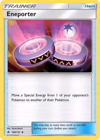 Eneporter 106/131 Pokemon card