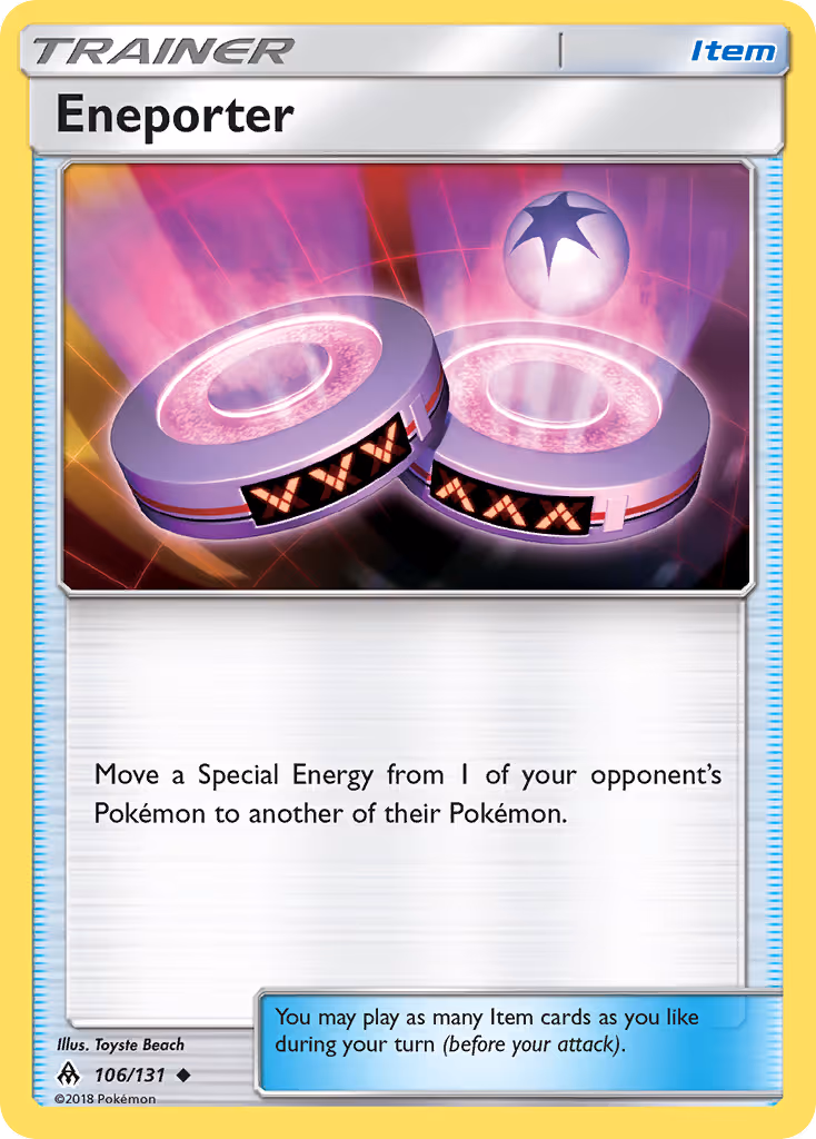 Eneporter 106/131 Pokemon card