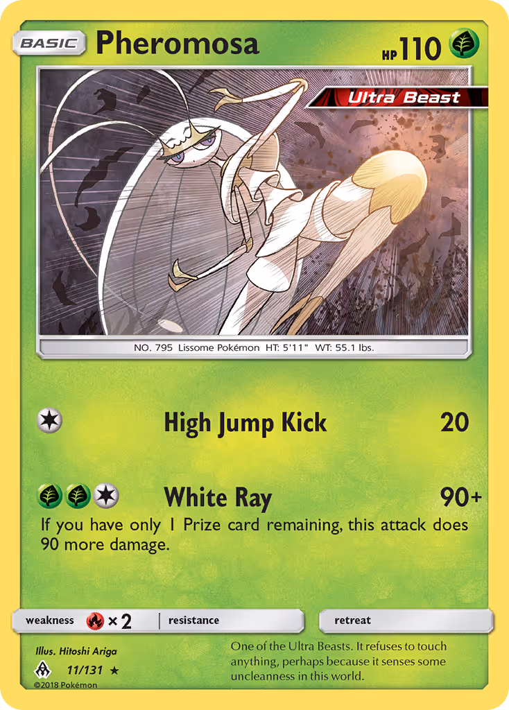 Pheromosa 11/131 Pokemon card