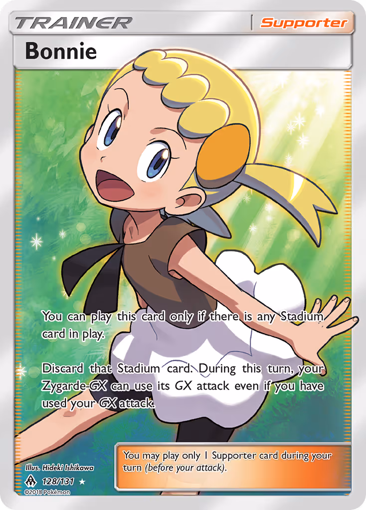 Bonnie 128/131 Pokemon card