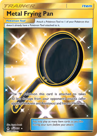 Metal Frying Pan 144/131 Pokemon card
