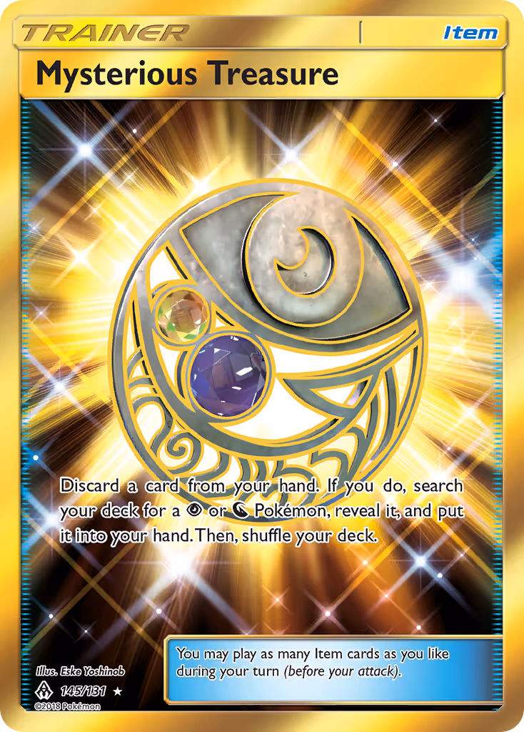 Mysterious Treasure 145/131 Pokemon card