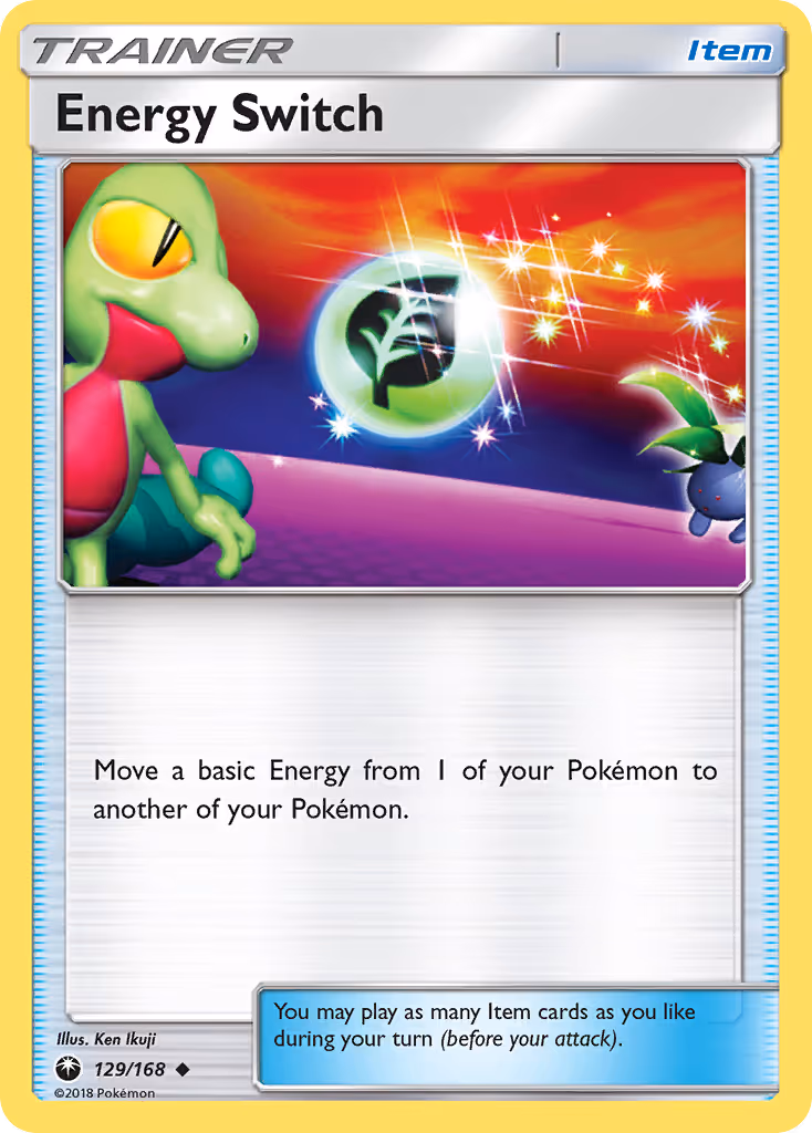 Energy Switch 129/168 Pokemon card