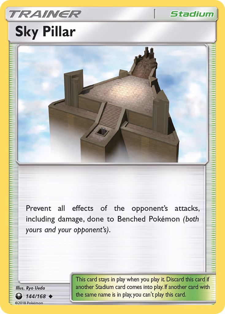 Sky Pillar 144/168 Pokemon card