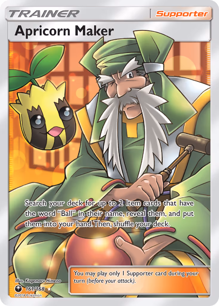 Apricorn Maker 161/168 Pokemon card