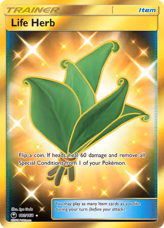 Life Herb 180/168 Pokemon card