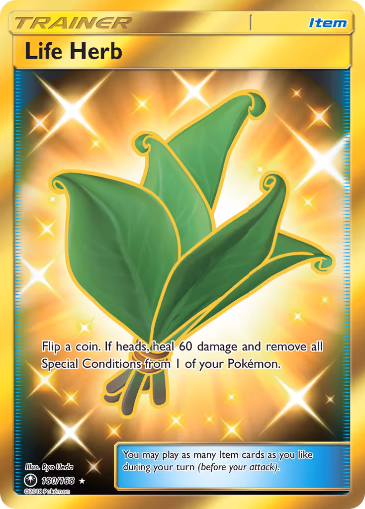 Life Herb 180/168 Pokemon card
