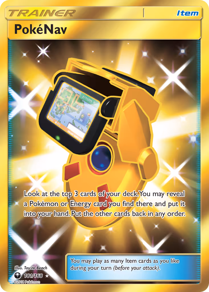 PokéNav 181/168 Pokemon card