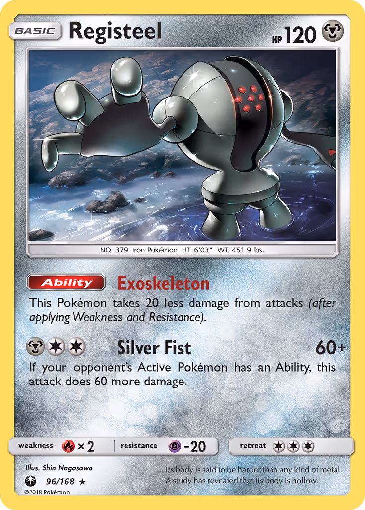 Registeel 96/168 Pokemon card