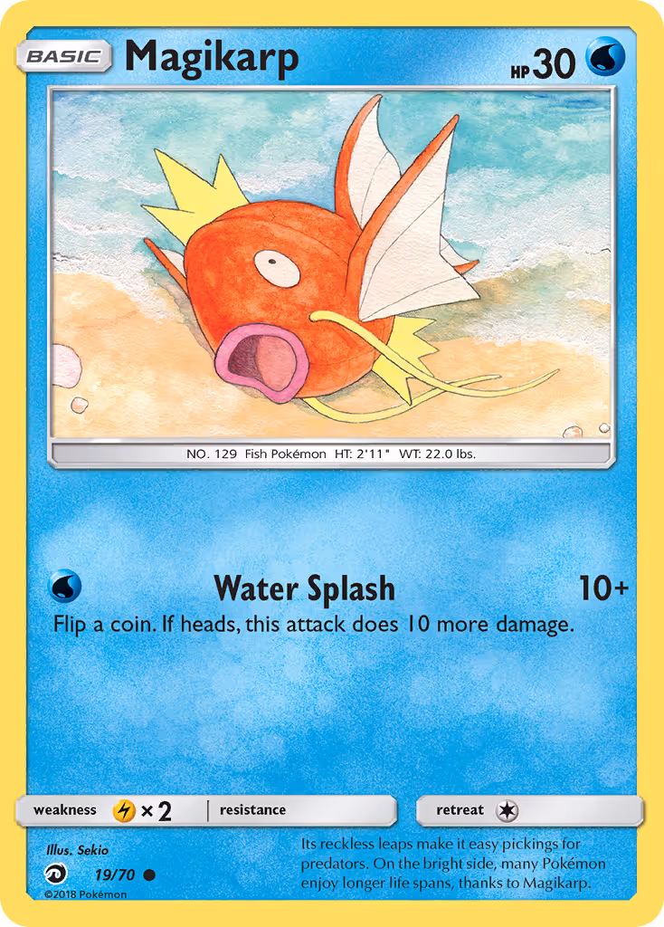 Magikarp 19/70 Pokemon card