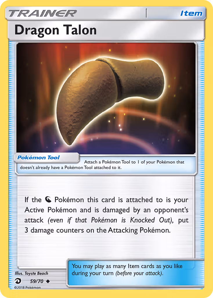 Dragon Talon 59/70 Pokemon card